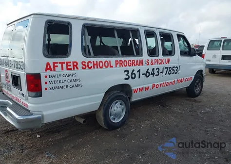 2011 Ford E-350 Super Duty Xlt из США, поврежденный, VIN 1FBSS3BL6BDB38346